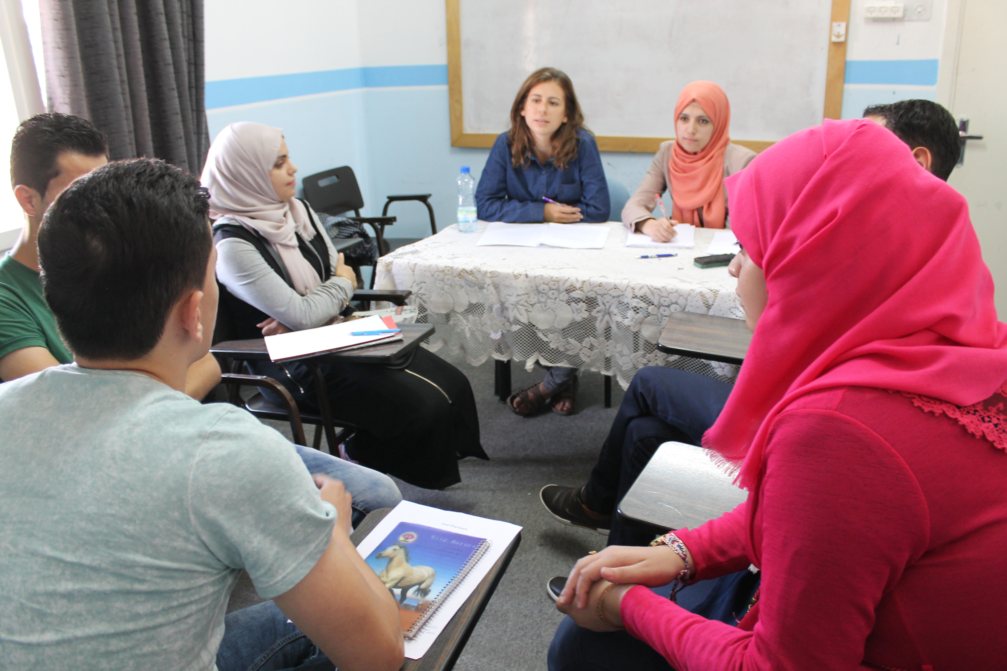 IELTS preperation at the Palestinian center